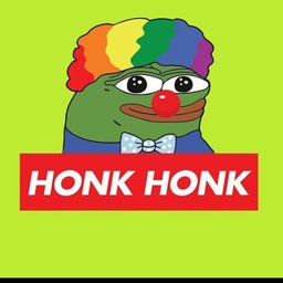 Clown Pepe $HONK logo